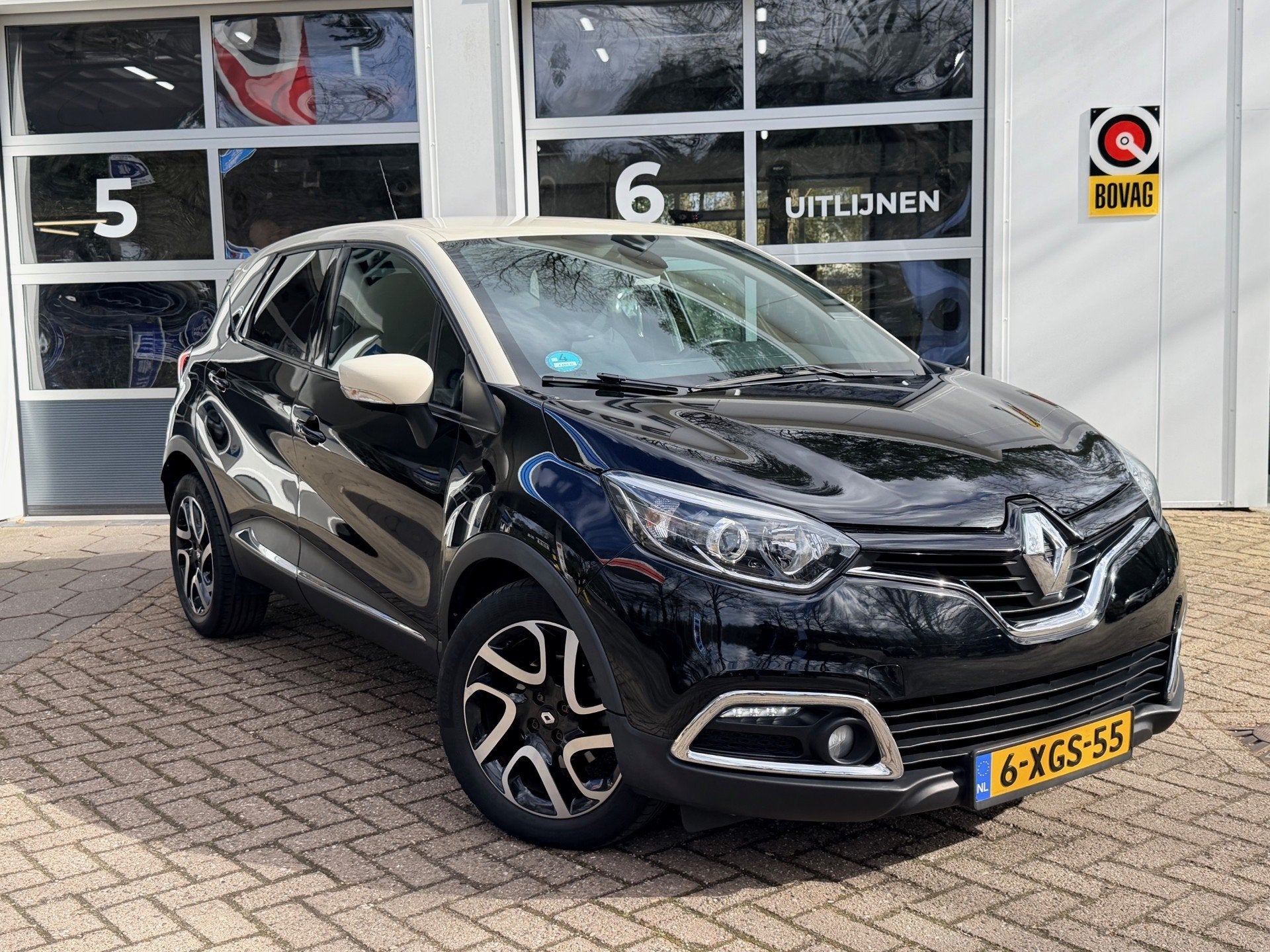 Renault Captur 1.2 TCe Dynamique Automaat/ Navi/ Trekhaak, Auto's, Euro 5, Stof, 4 cilinders, Zwart