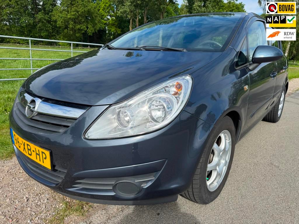 Opel Corsa 1.2-16V Business met airco, Stof, Gebruikt, 4 cilinders, 1229 cc