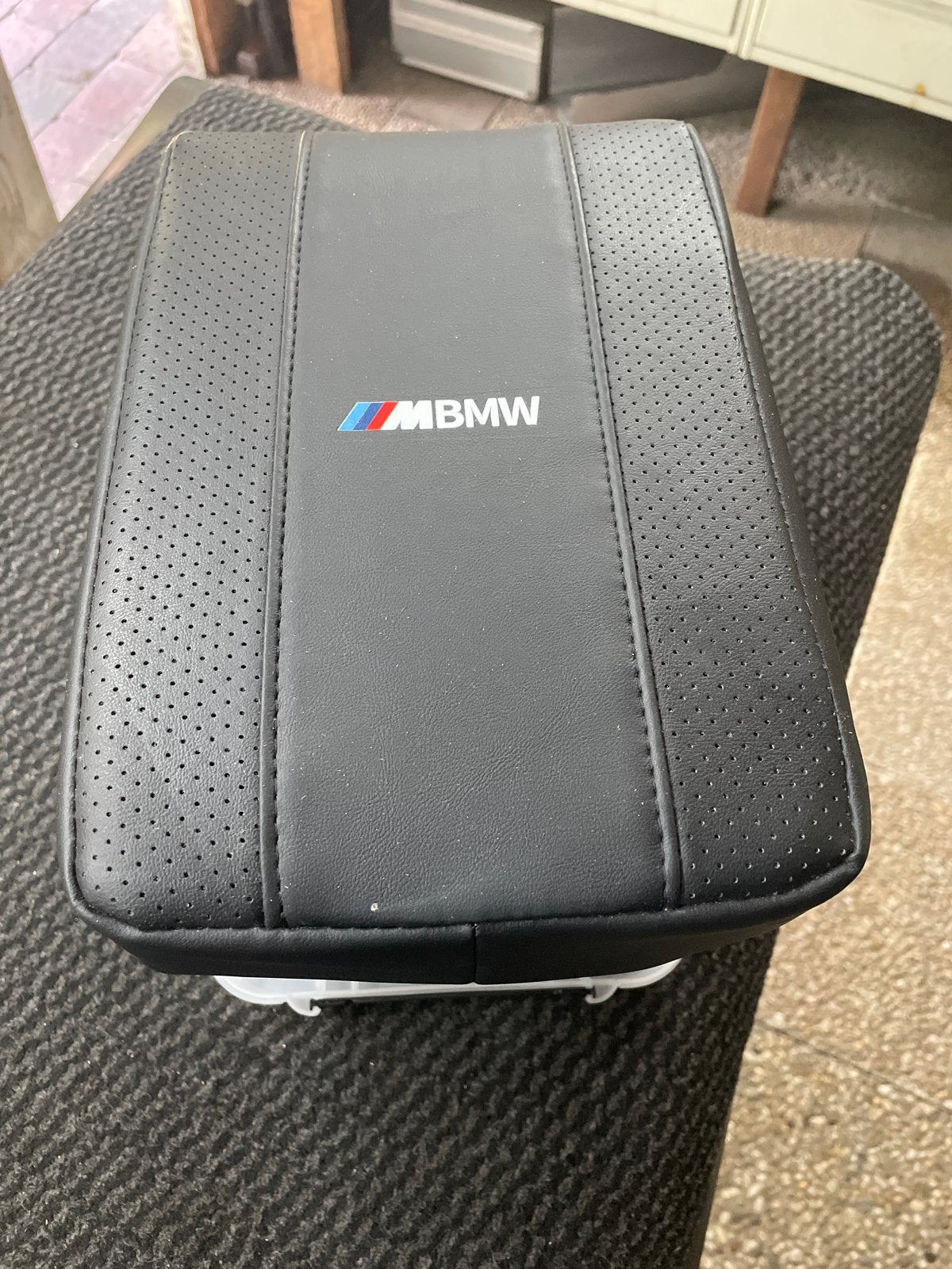 BMW Armsteun met zijflap en opbergvakjes - Zwart, Auto-onderdelen, Ophalen, Nieuw, BMW