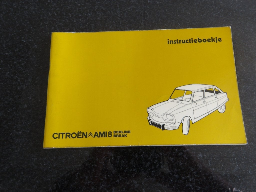 Citroën Ami 8 - Instructieboekje - NL, Verzenden