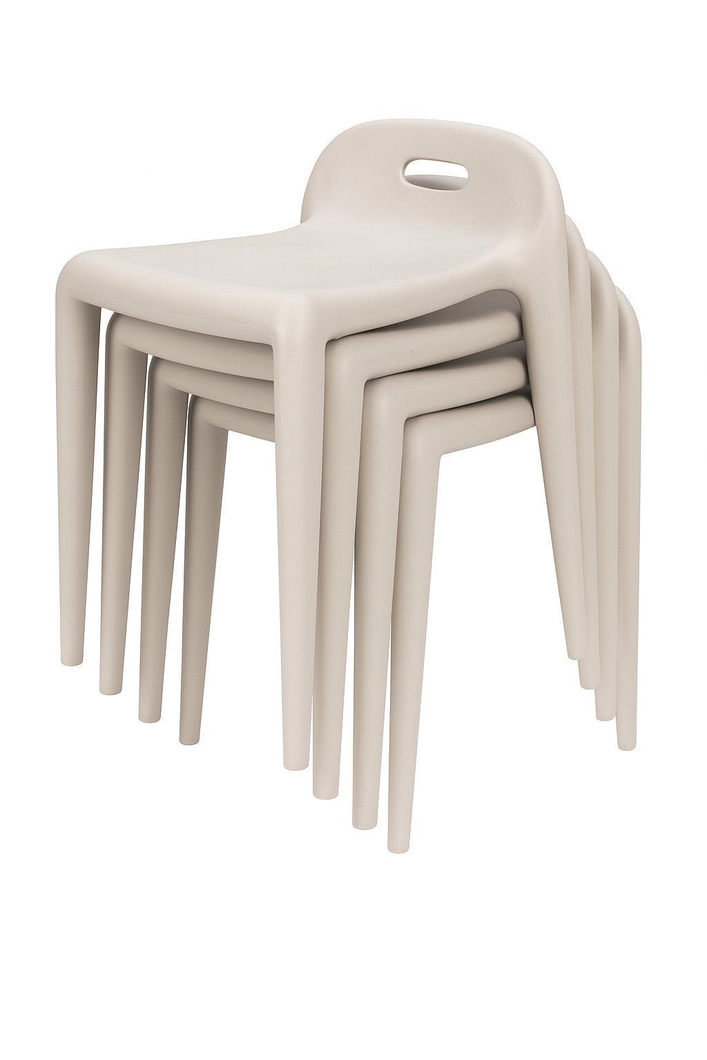 Set van 4 Magis Yuyu krukken/stoelen - Stefano Giovannoni, Ophalen, Kunststof, Gebruikt, Overige kleuren