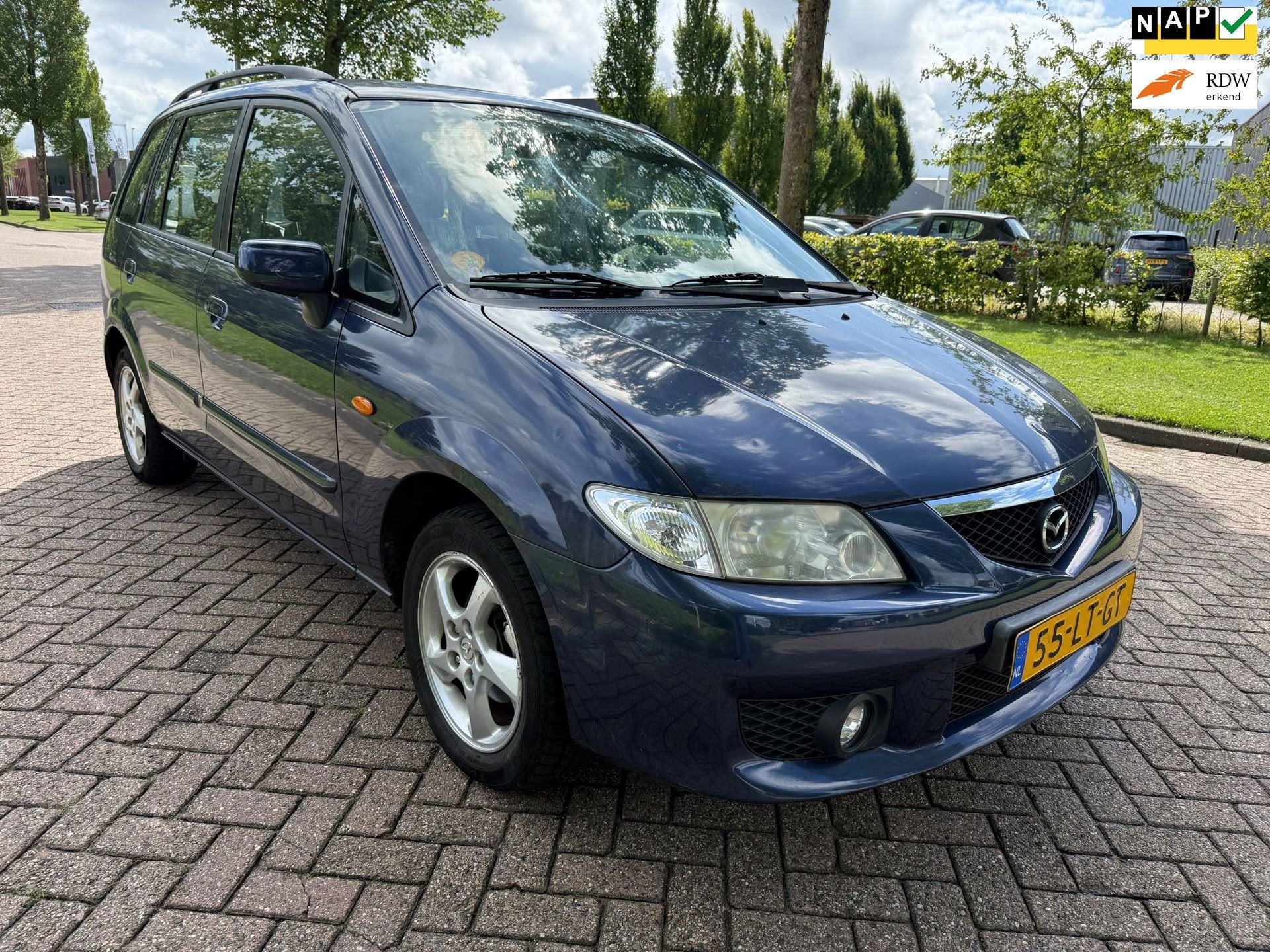 Mazda Premacy 1.8i Active NAP, Auto's, Voorwielaandrijving, Gebruikt, 4 cilinders, Metallic lak