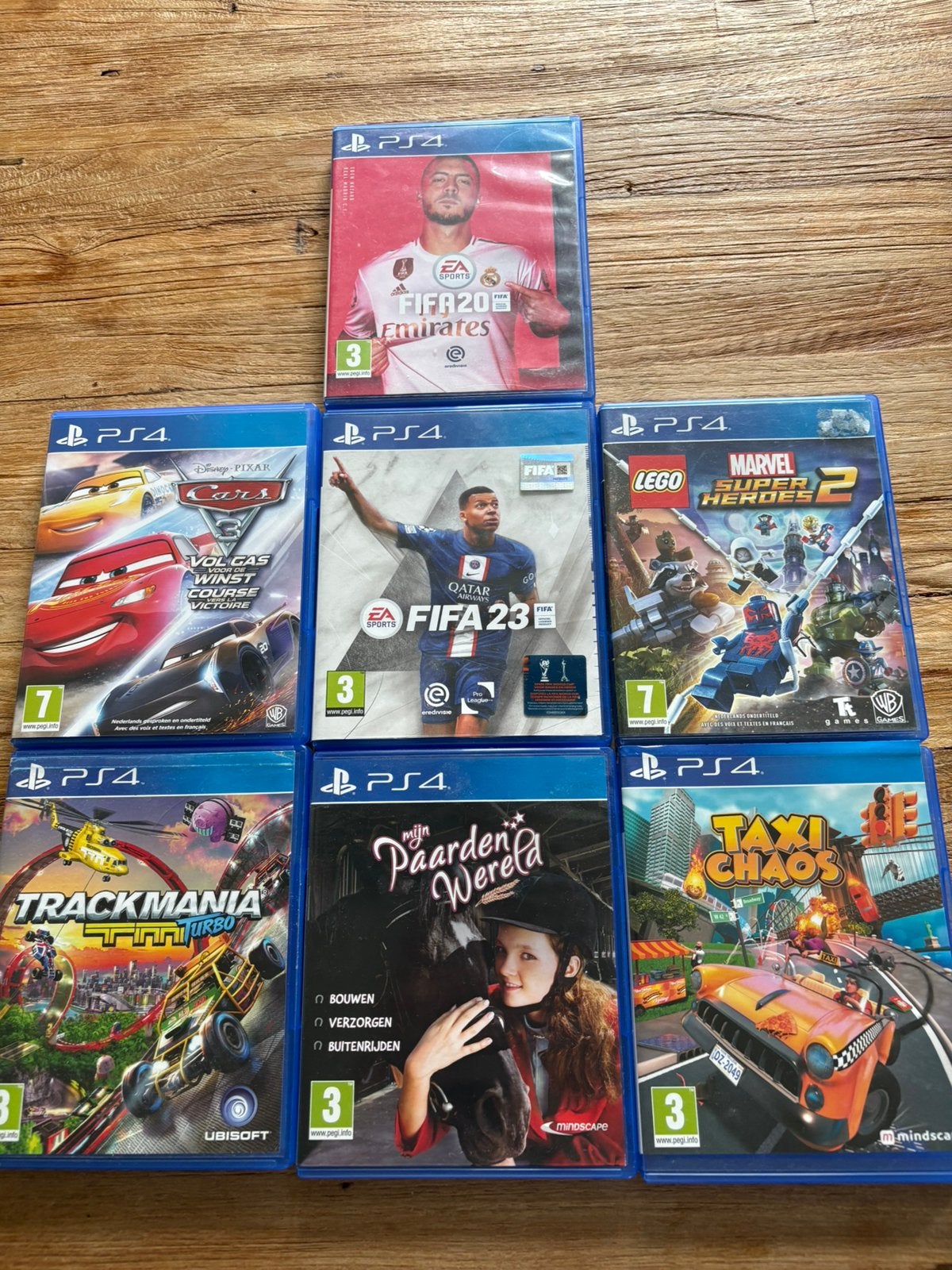 7 leuke ps4 games!, Ophalen of Verzenden, Zo goed als nieuw, Sport, 3 spelers of meer