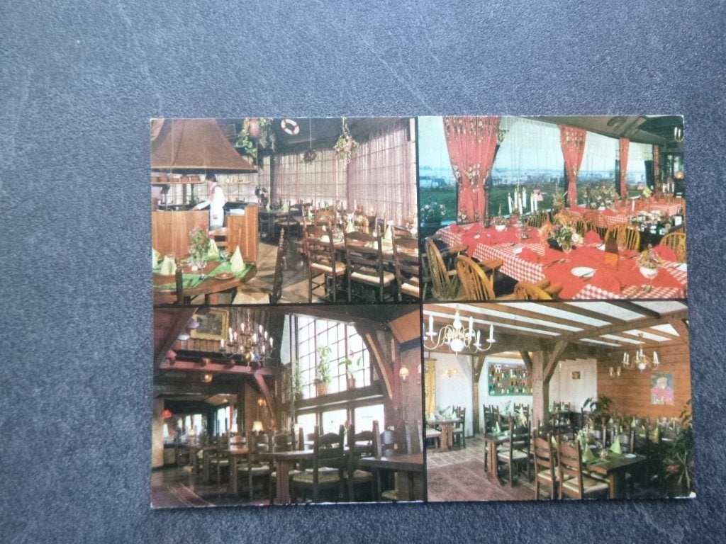 Nw. Loosdrecht, restaurant de Rietschans/interieur 1977, Verzenden, 1960 tot 1980, Gelopen, Noord-Holland
