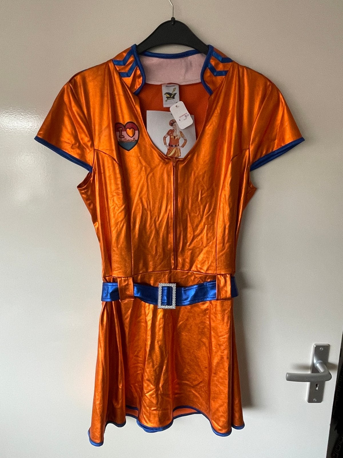 Oranje Carnavalspak / Feestjurk - Diverse Maten, Maat 38/40 (M), Carnaval, Nieuw, Ophalen of Verzenden
