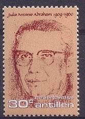 Nederlandse Antillen 521 postfris Julio Antonio Abraham 1976, Ophalen of Verzenden, Postfris
