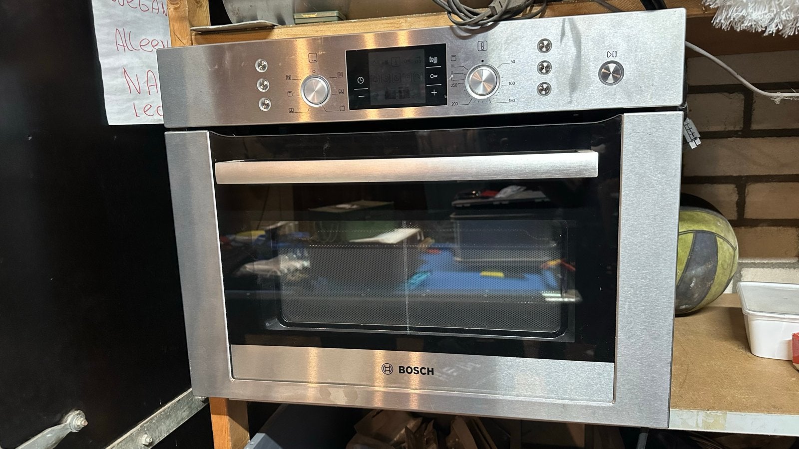 Bosch HT5HB84K Oven/Magnetron - Perfect Functionerend, Gebruikt, Combi-oven, Magnetronfunctie, Bosch