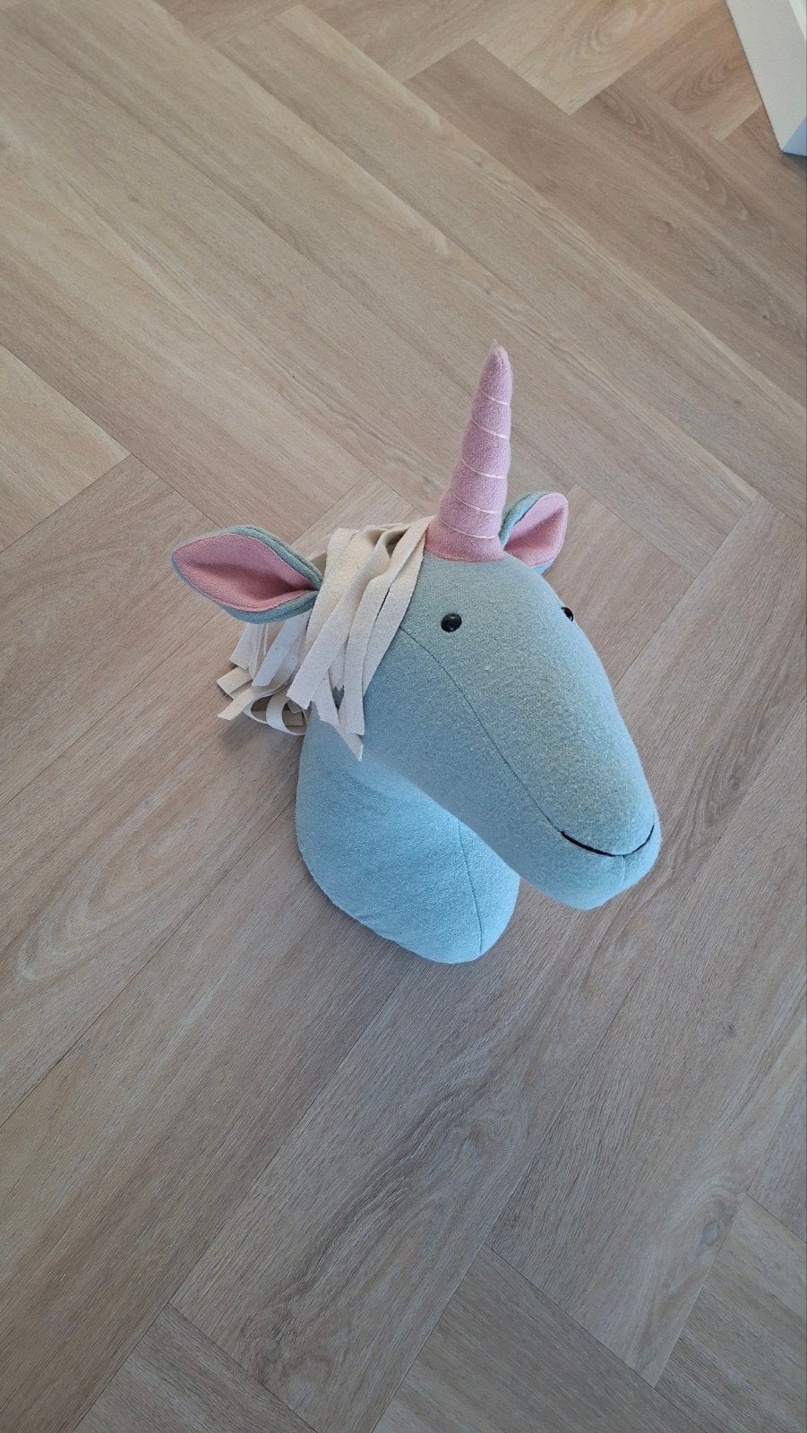 Unicornkop KIDS DEPOT - Eenhoornhoofd wanddecoratie, Ophalen, Zo goed als nieuw