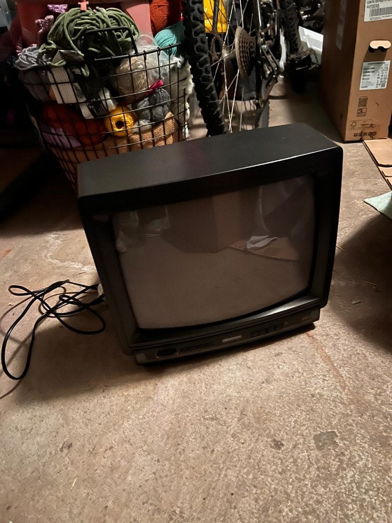 CRT tv werkend, Audio, Tv en Foto, Ophalen, Gebruikt, Minder dan 40 cm, Overige merken