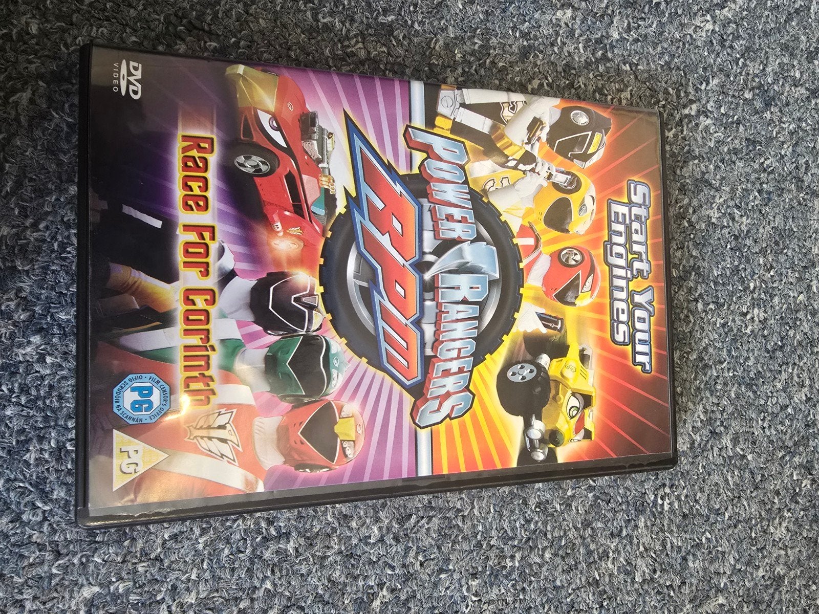 Power Rangers RPM: Start Your Engines & Race For Corinth DVD, Alle leeftijden, Ophalen of Verzenden, Gebruikt
