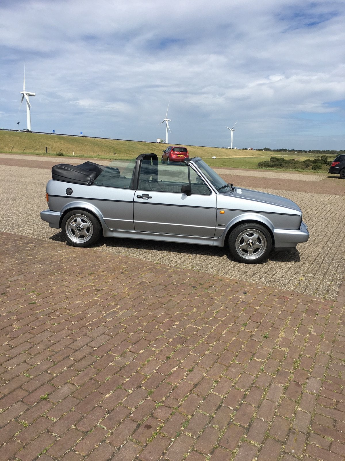 Volkswagen Golf 1.8 Cabriolet 72KW U9 1993 Grijs, Voorwielaandrijving, 40 €/maand, 4 cilinders, Cabriolet