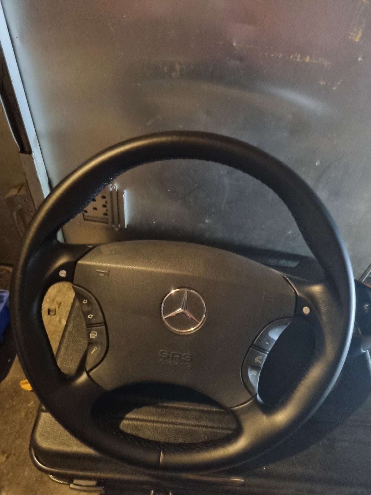 MERCEDES W220 S KLASSE AMG STUURWIEL MET FLIPPERS S55 AMG, Ophalen