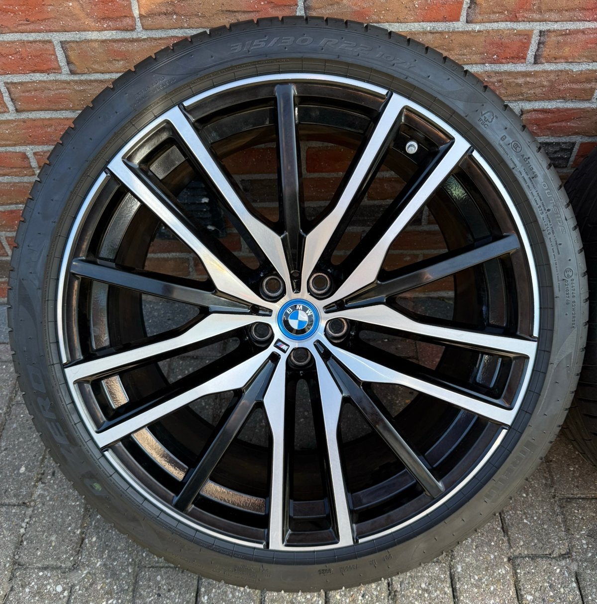 ✅ 22” Orig BMW Breedset Style 742M G05 X5 X6 G06 + Pirelli P, Auto-onderdelen, Ophalen, Gebruikt, Banden en Velgen, Overige maten