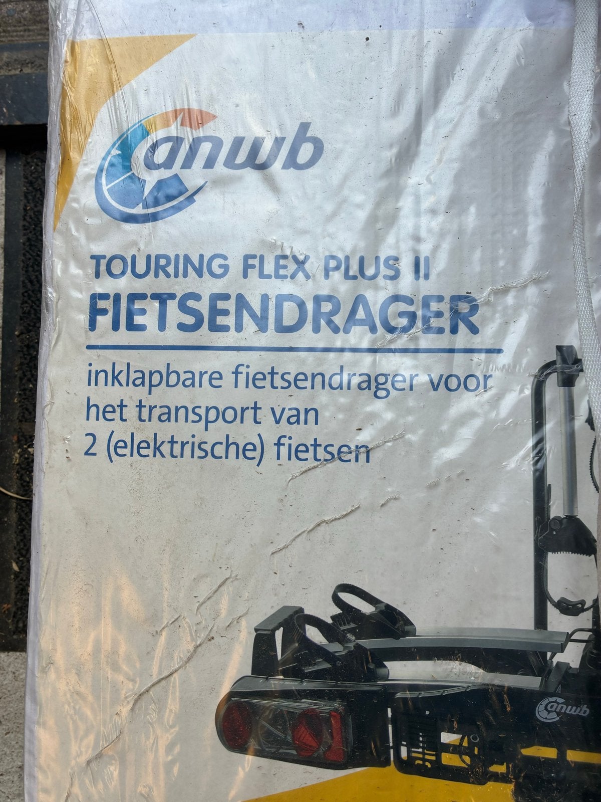 ANWB Touring Flex Plus II Fietsendrager - Nieuw in doos, Auto diversen, Ophalen, Nieuw, 2 fietsen, Trekhaakdrager