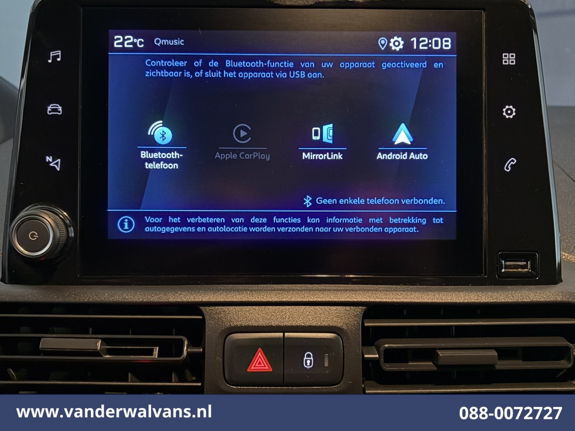 Peugeot Partner 1.5 BlueHDI L1H1 Euro6 Airco | Apple Carplay, Voorwielaandrijving, Stof, Gebruikt, 4 cilinders