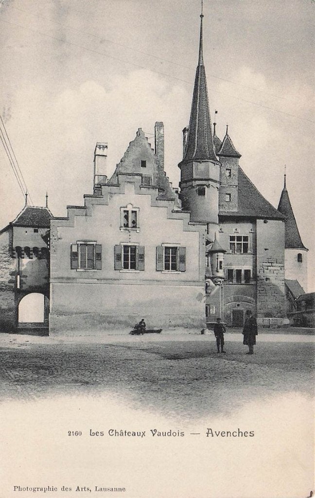 703-287-031 Les Chateaux Vaudois Avenches, Verzenden, Voor 1920, Overig Europa