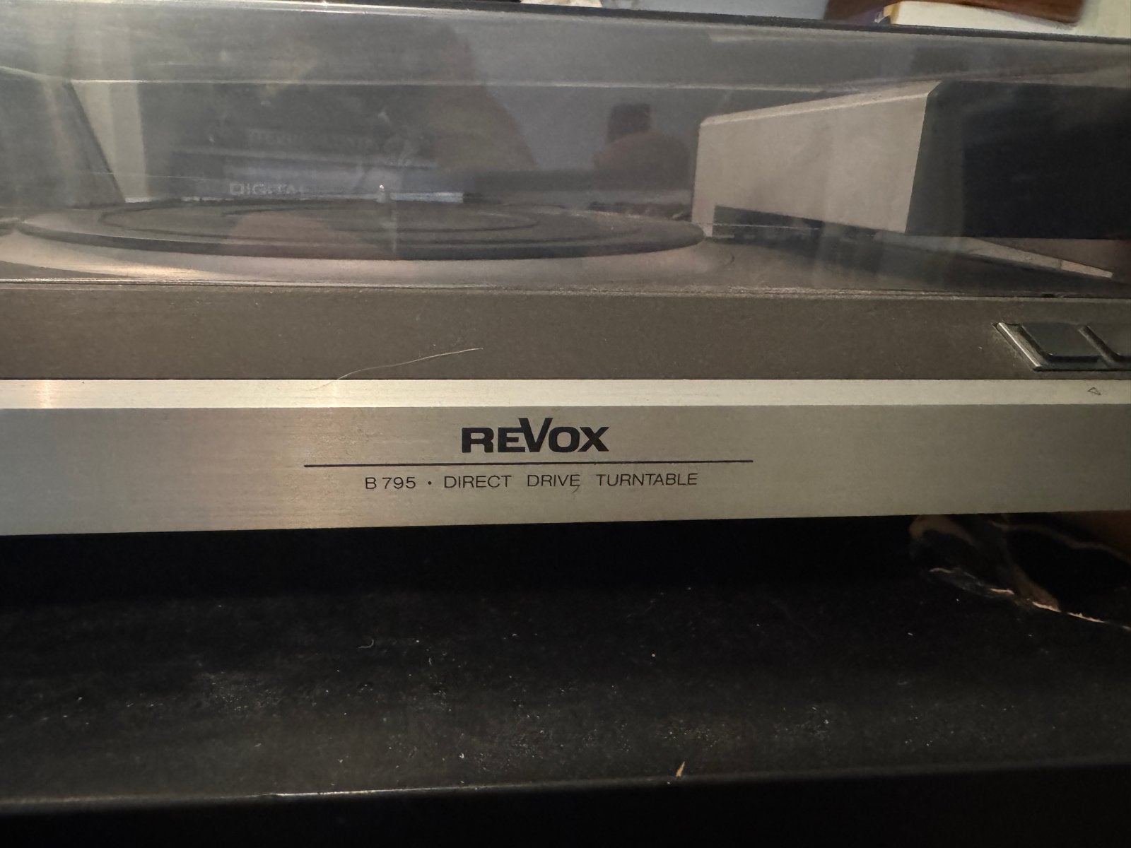 Revox B795 Direct Drive Platenspeler - Vintage Hifi, Ophalen of Verzenden, Gebruikt, Platenspeler, Overige merken