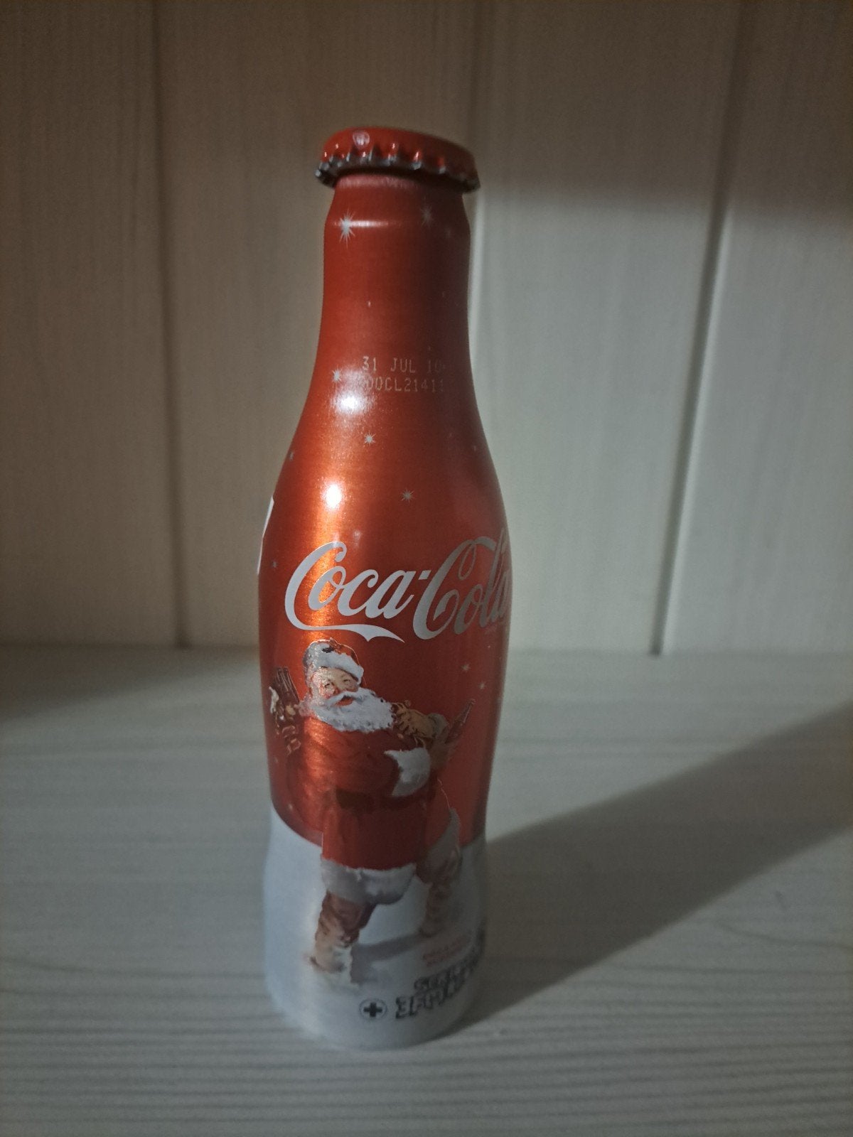coca cola aluminium fles kerst 2009, Diversen, Ophalen of Verzenden