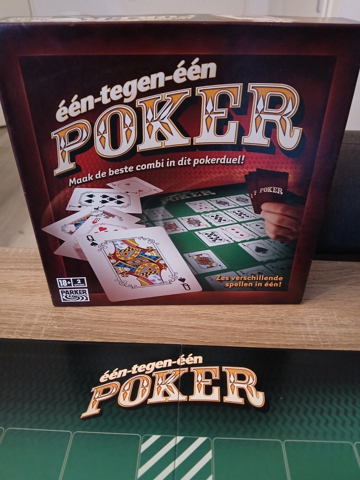 Eén-tegen-één Poker - Parker, Een of twee spelers, Ophalen of Verzenden, Zo goed als nieuw, Parker