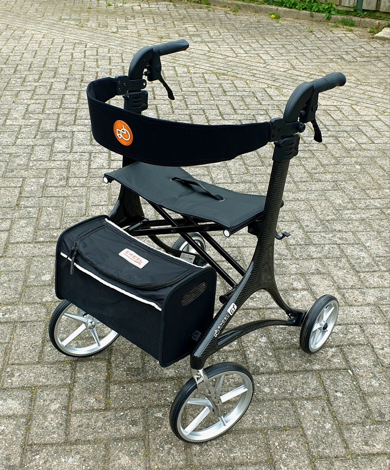 Lichtgewicht rollator Excel GT Carbon NIEUW, Diversen, Rollators, Ophalen, Nieuw, Excel GT Carbon, Excel GT Carbon