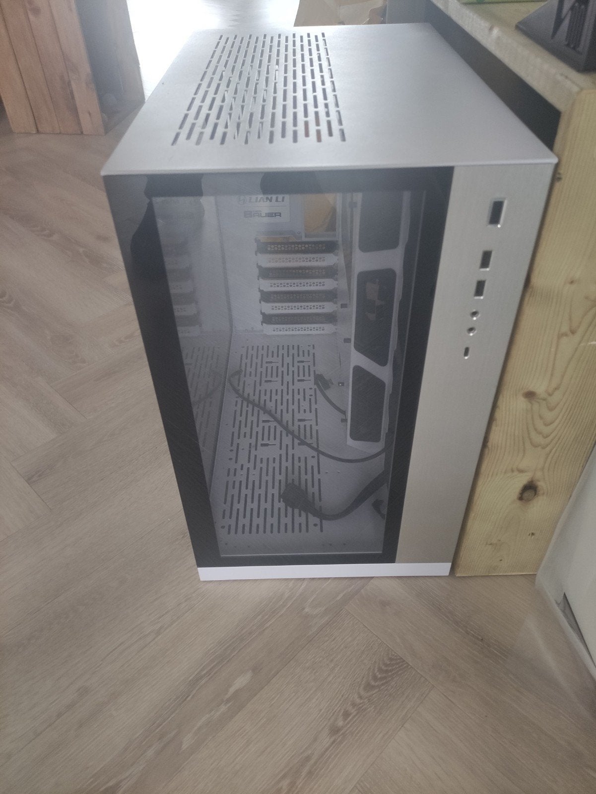 PC kast + onderdelen, Ophalen, Gebruikt
