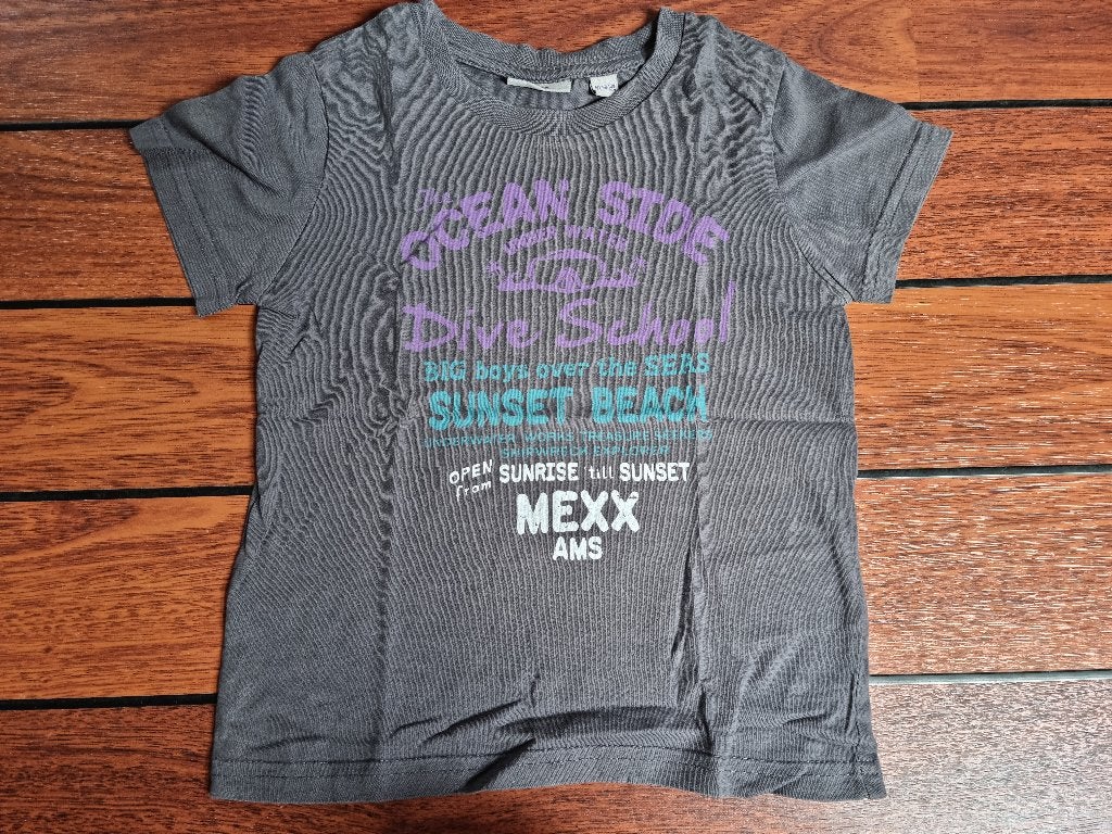 MEXX shirt maat 98/104 ** LEUK SHIRT **, Mexx, Ophalen of Verzenden, Zo goed als nieuw, Shirt of Longsleeve
