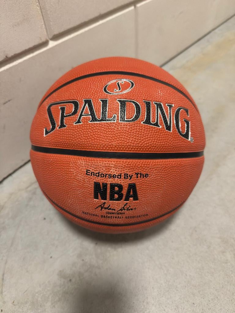 Spalding silver series basket ball size 7, Sport en Fitness, Basketbal, Verzenden, Nieuw, Bal