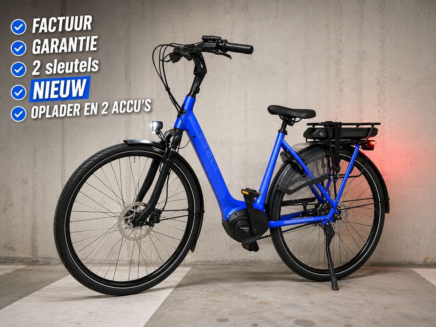 GARANTIE: Gazelle Orange C8+ HMB Smart 53cm Belt | 2 ACCU’S, Fietsen en Brommers, Elektrische fietsen, Nieuw, Ophalen of Verzenden