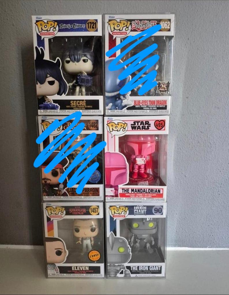 Diverse Funko Pop! verzameling - Black Clover, Star Wars, Ophalen of Verzenden, Nieuw