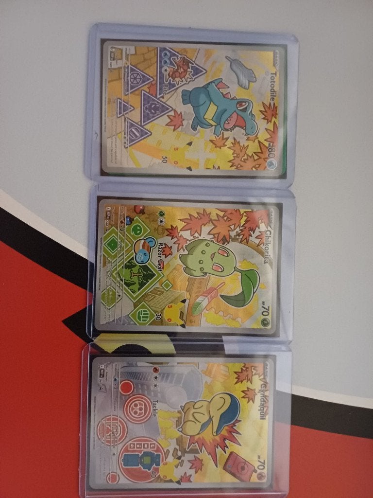 Pokemon first partner series 2 gen 2 MINT, Ophalen of Verzenden, Nieuw, Losse kaart