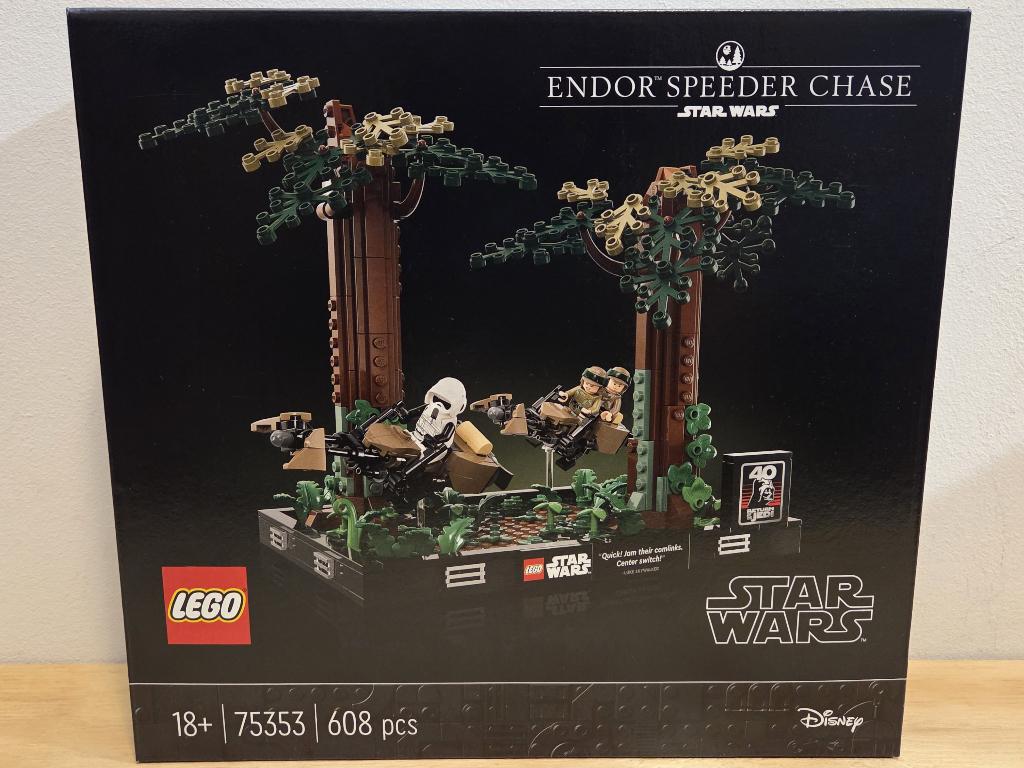 (GESEALD) Lego 75353 Endor Speeder Chase Diorama, Ongeopend/sealed, Lego, Nieuw, Ophalen of Verzenden