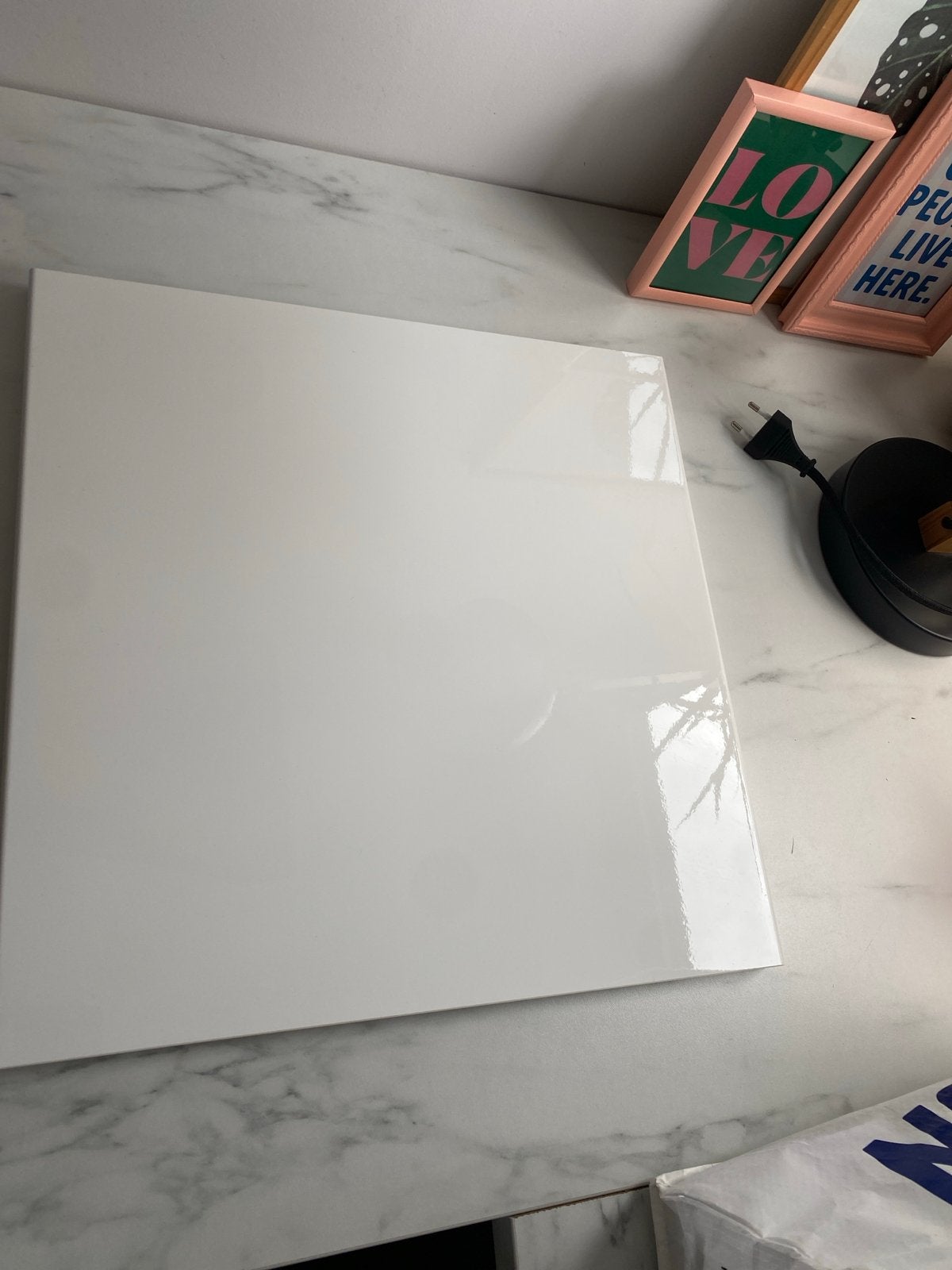IKEA Ringhult deurtje wit hoogglans 40x40 cm, Huis en Inrichting, Ophalen, Minder dan 50 cm, Wit, Nieuw