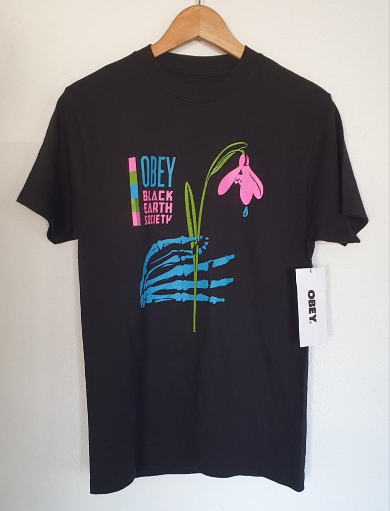 Obey T-shirt Maat S, Obey, Zwart, Nieuw, Ophalen of Verzenden