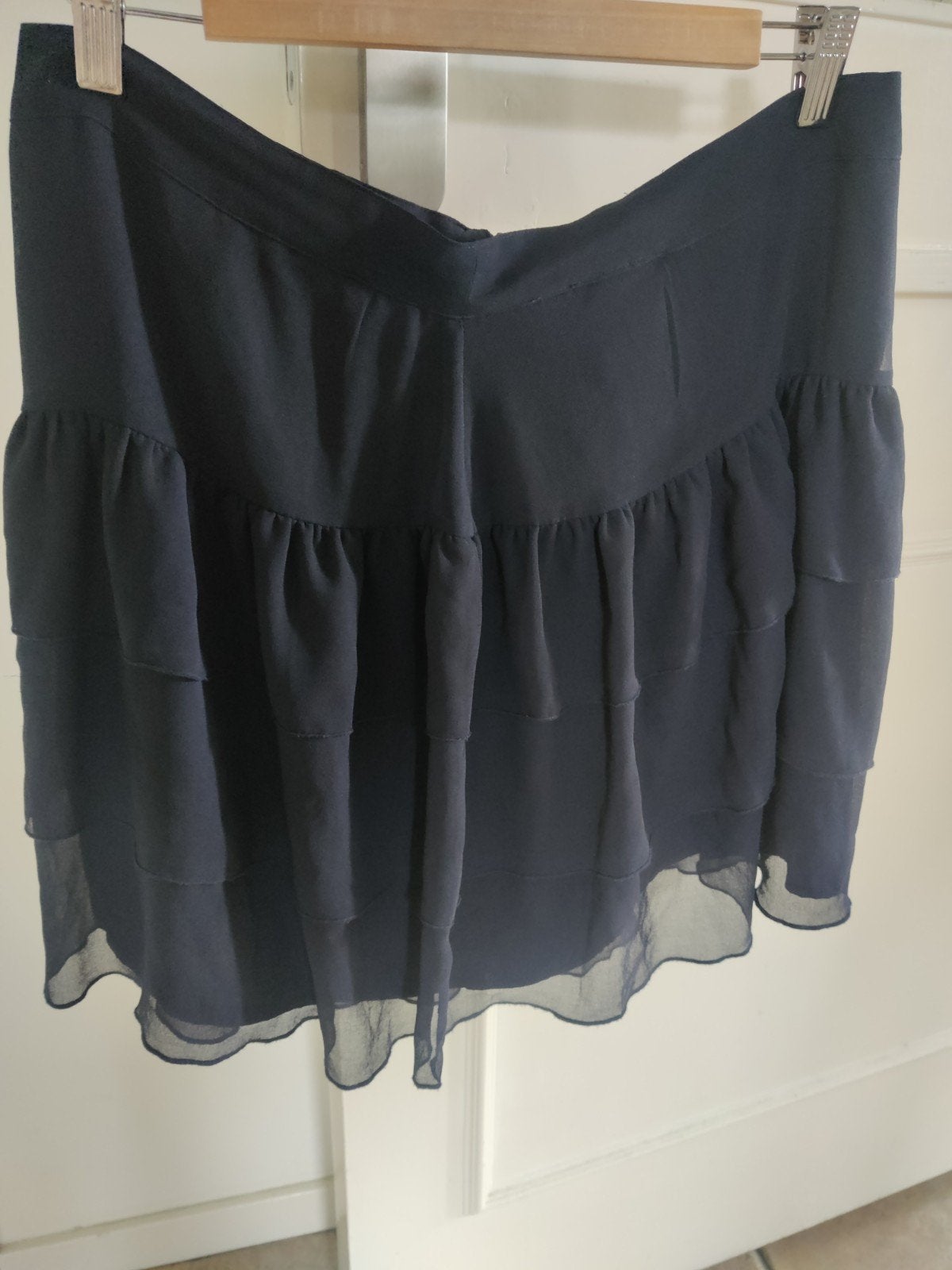 Donkerblauw rokje 42, gevoerd., Blauw, WE, Maat 42/44 (L), Ophalen of Verzenden