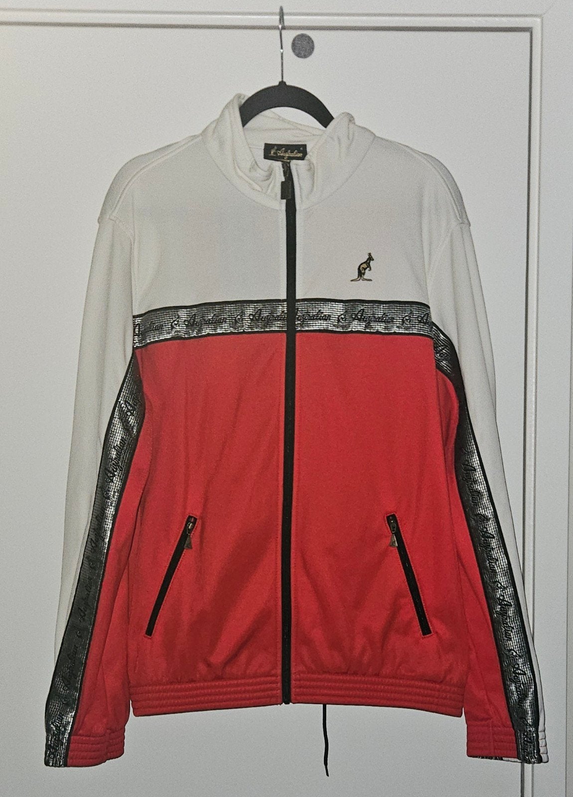 Australian pak, jasje maat l, broek maat s, Ophalen of Verzenden, Gedragen, Australian, Rood