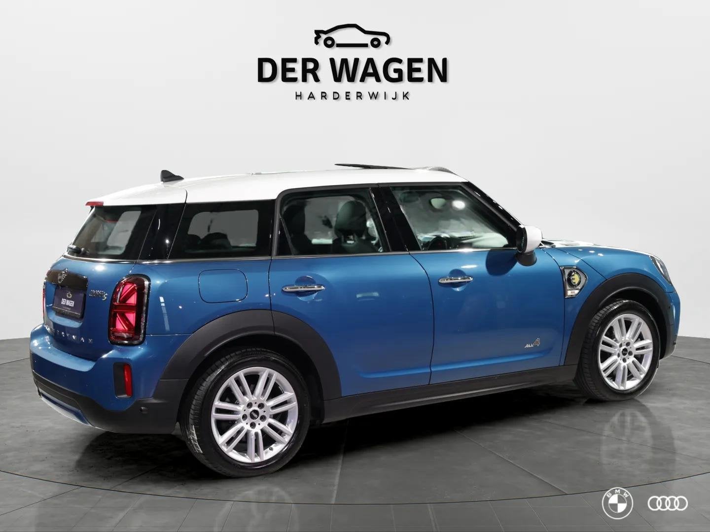 Mini Countryman COOPER SE ALL4 / ALL OPTIONS, Auto's, Mini, Automaat, Countryman, Blauw, Bedrijf