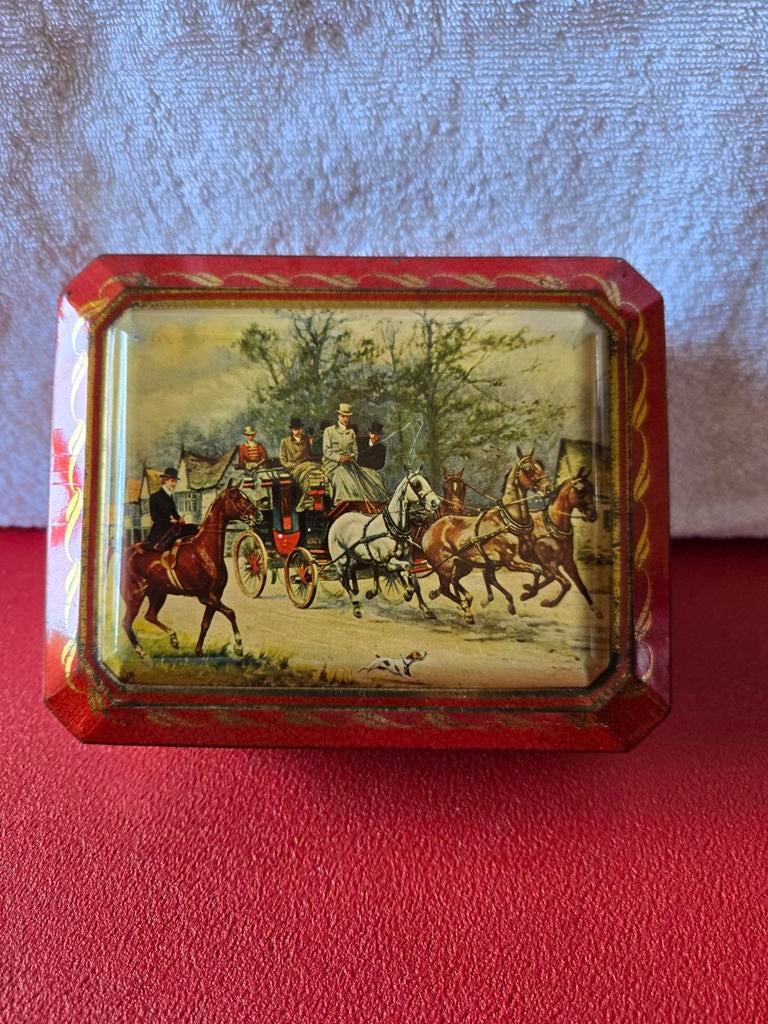 Romantisch koekjesblik van AH, Verzamelen, Blikken, Ophalen of Verzenden, Overige