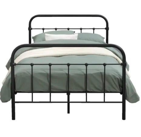 Nieuw bed met lattenbodem! 120x200cm, Huis en Inrichting, Slaapkamer | Bedden, Ophalen, Zwart, Romantisch, Zo goed als nieuw