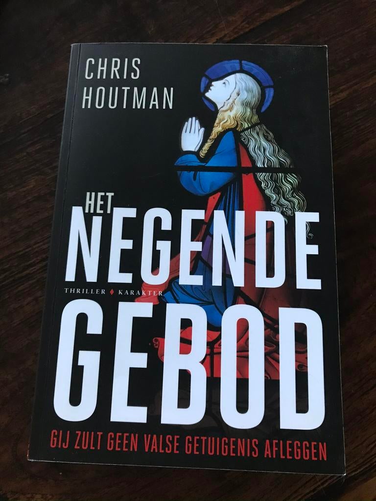 HET NEGENDE GEBOD Chris Houtman, Ophalen of Verzenden, Zo goed als nieuw