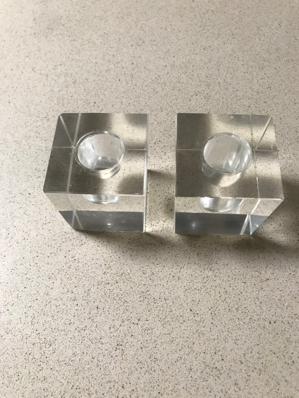 Kaarsenhouders, glas, Ophalen of Verzenden, Zo goed als nieuw, Overige materialen
