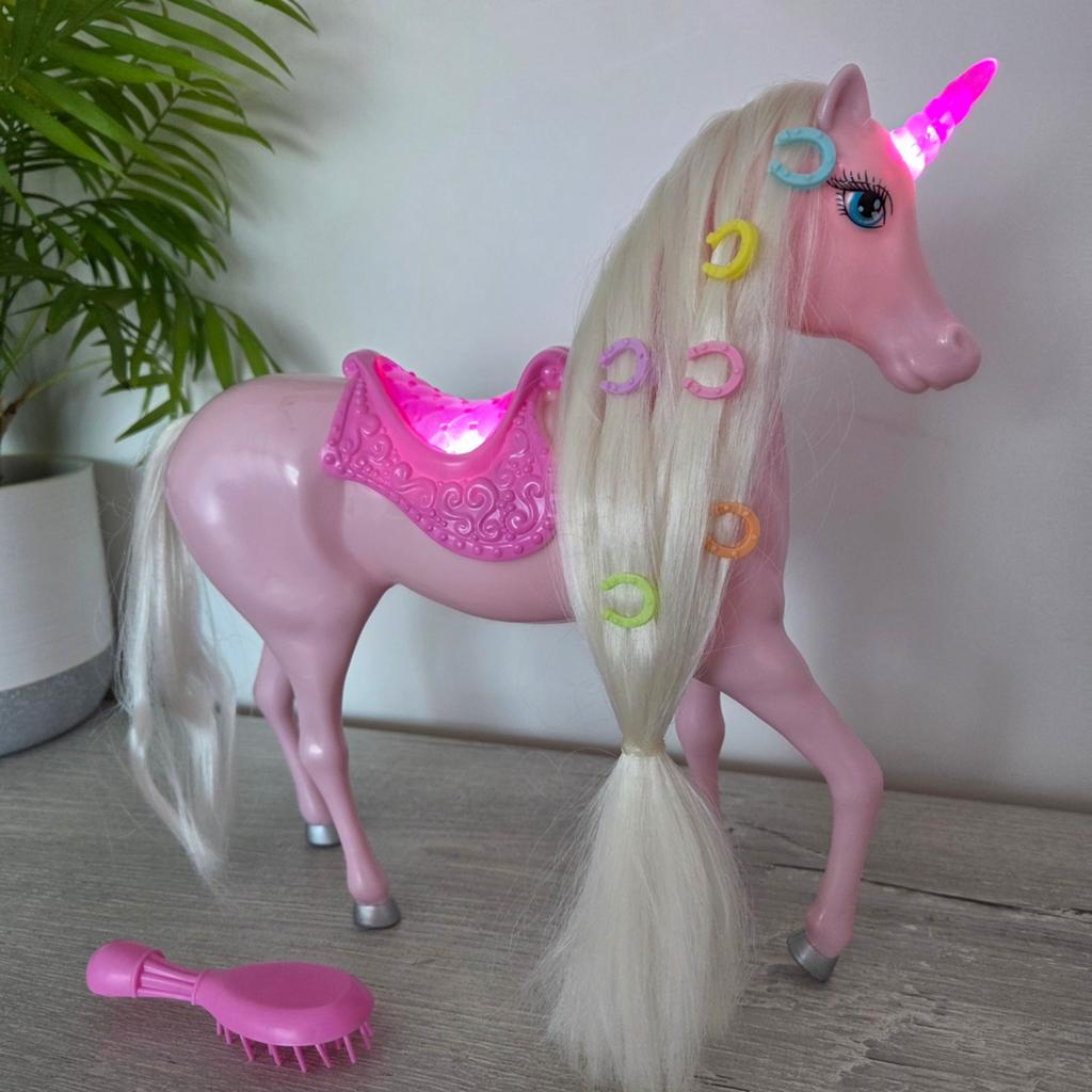 Steffi Love Magic Light Unicorn Simba Toys, Ophalen of Verzenden, Zo goed als nieuw, Meisje