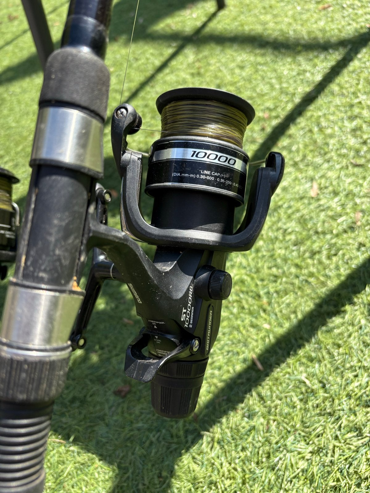 2 Chub hengels met Shimano en Fox molens, Watersport en Boten, Ophalen, Gebruikt, Complete hengel