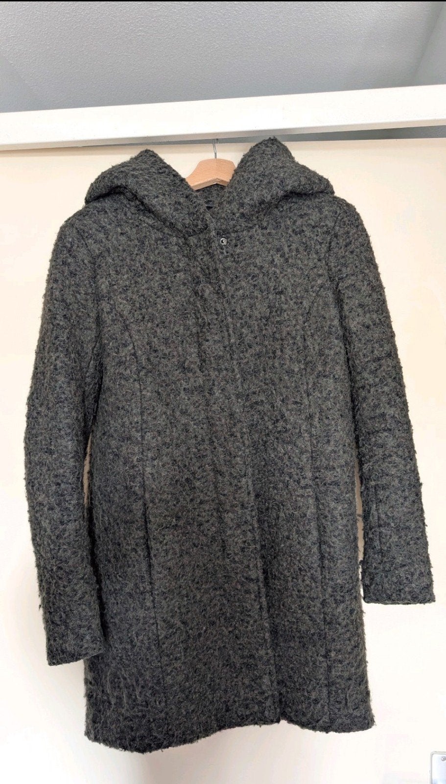Coat dark olive green from Only, Kleding | Dames, Positiekleding, Only, Ophalen of Verzenden, Zo goed als nieuw, Maat 36 (S)