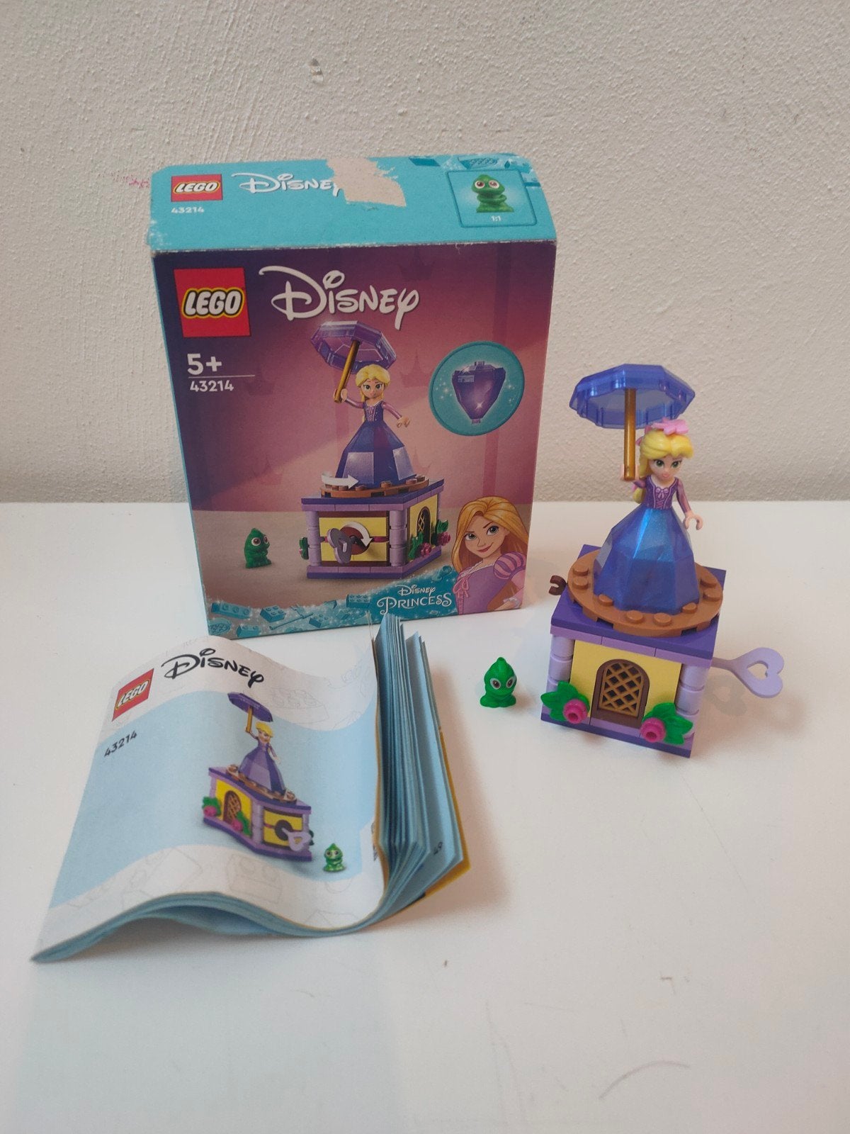 LEGO Disney Princess Rapunzel Draaiende Figuur 43214, Ophalen of Verzenden, Zo goed als nieuw, Overige merken