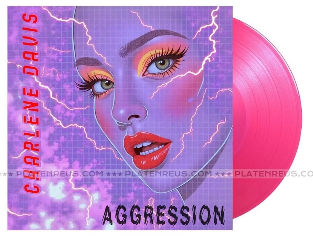 Charlene Davis Aggression 12" Maxi Nieuw Italo Paars / Roze, Ophalen of Verzenden, 12 inch, Nieuw in verpakking, Overige typen