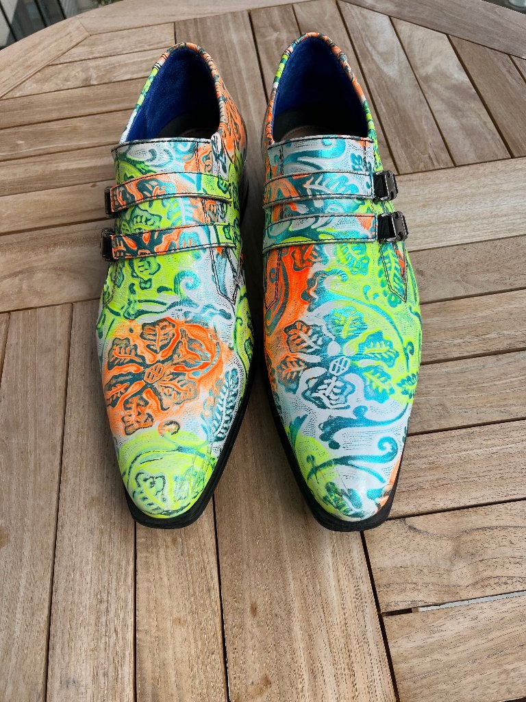 unieke hippe herenschoenen van New Rock, Kleding | Heren, Ophalen, Overige kleuren, New Rock, Gespschoenen