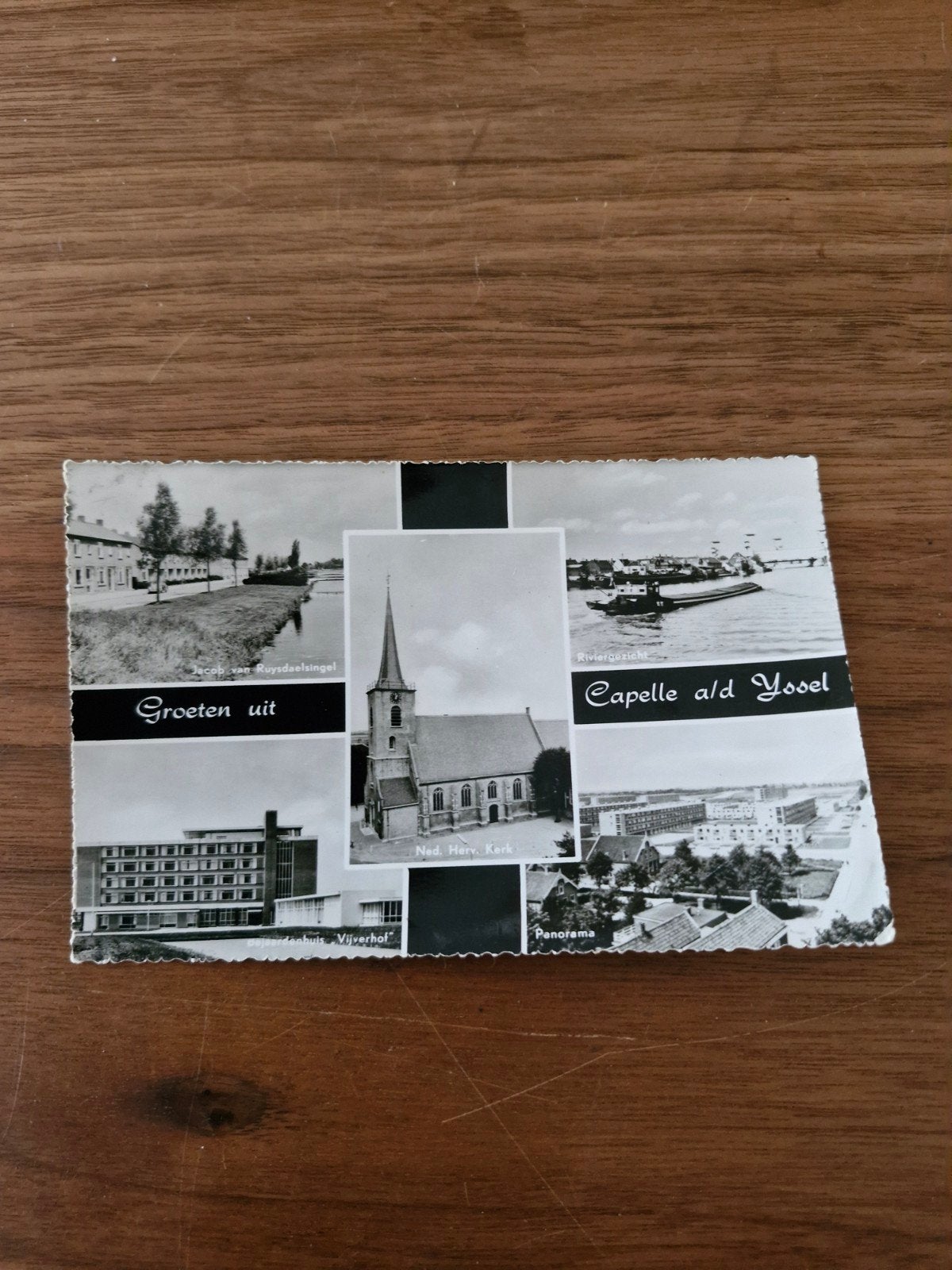 020 Oude Ansichtkaart Capelle a/d IJssel - Diverse Zichten, Verzamelen, Ansichtkaarten | Nederland, Ophalen of Verzenden, Voor 1920