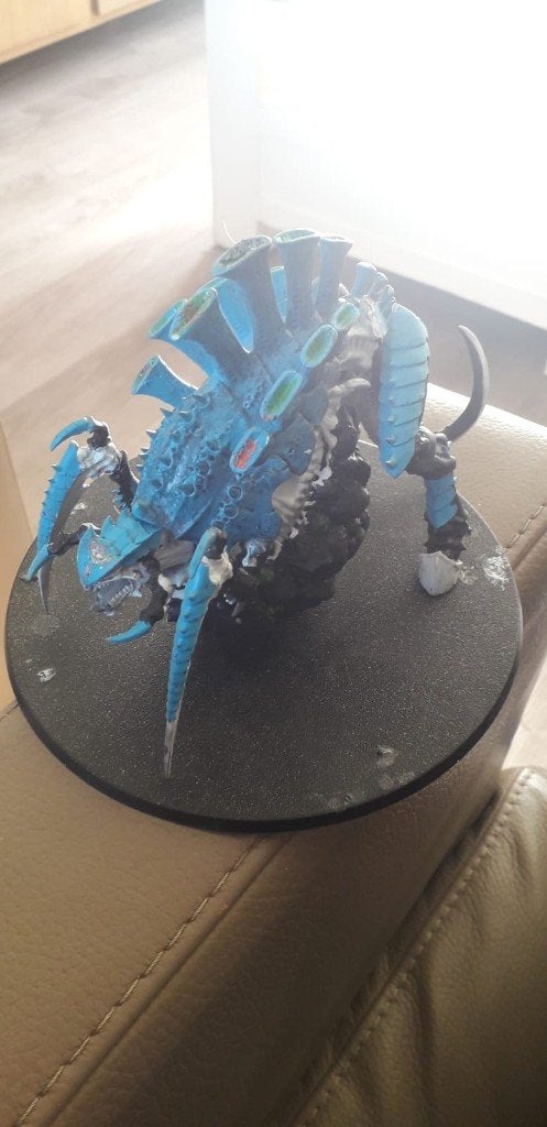 Warhammer tyranid model, Ophalen, Warhammer, Met verf