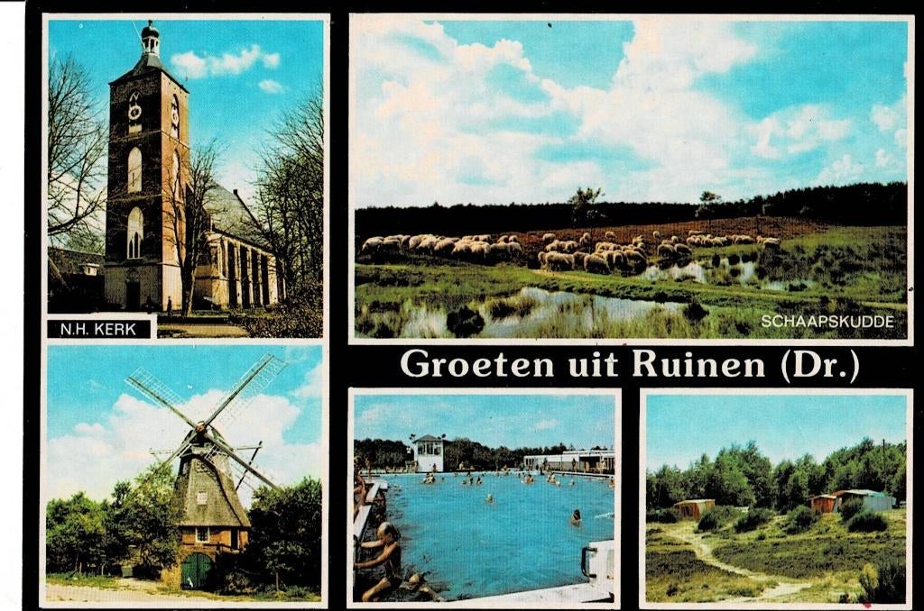 Ruinen, Ophalen of Verzenden, Ongelopen, Drenthe