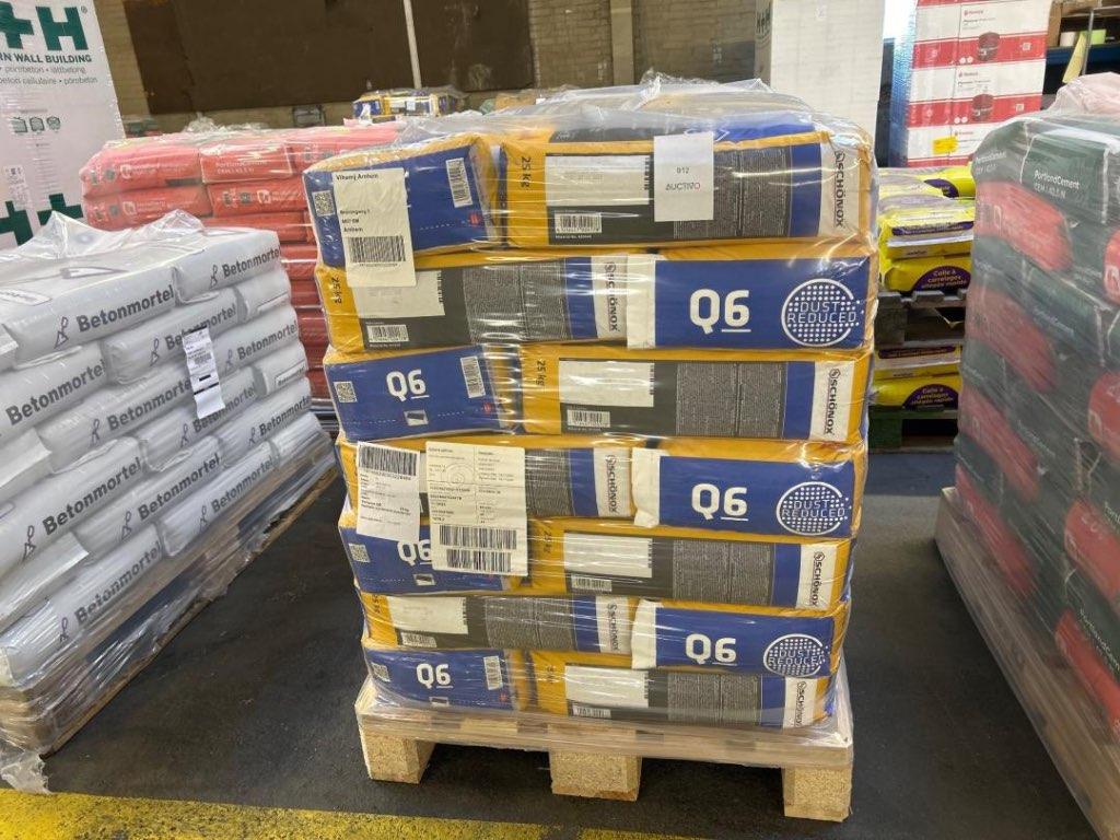 Magazijnopruiming!!! Pallets Tegellijm Schönox Q6 en SK, Ophalen, 60 cm of meer, Overige typen, Nieuw
